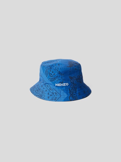 Kenzo Bucket Hat mit Paisley-Dessin Dunkelblau 4