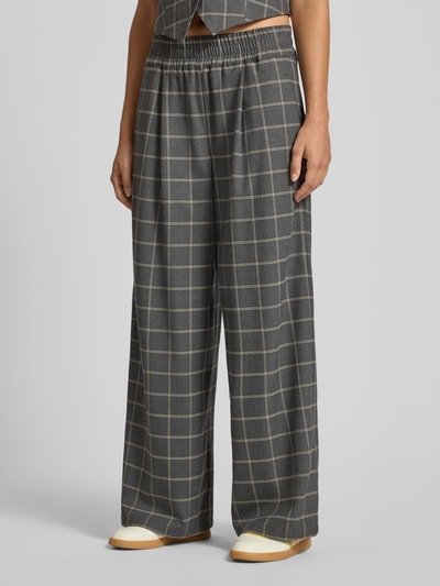 Marc O'Polo Denim Spodnie o szerokim kroju z dodatkiem wiskozy Antracytowy 4