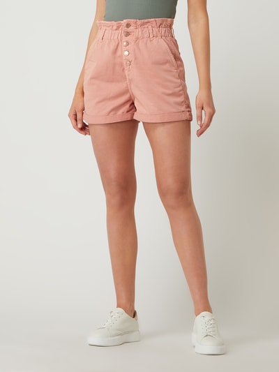 Mavi Jeans Shorts aus Twill Modell 'Taylor' Hellrot 4