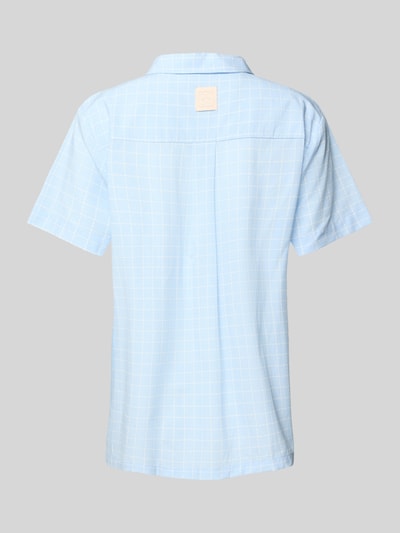 CCDK Copenhagen Pyjamabovendeel met borstzak, model 'Amalie' Lichtblauw - 3