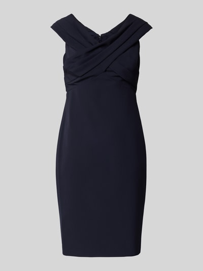Lauren Ralph Lauren Sukienka koktajlowa z dekoltem w serek model ‘IRENE’ Ciemnoniebieski 2