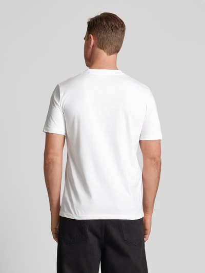 Marc O'Polo Regular Fit T-Shirt aus reiner Baumwolle Weiss 5