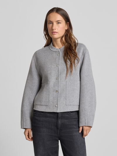 Rich & Royal Jack van wolmix met steekzakken Lichtgrijs - 4