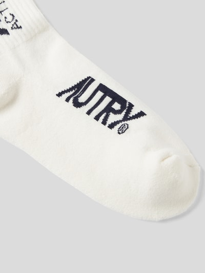 Autry Socken mit Label-Print Weiß 4