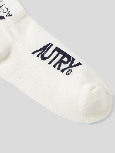 Autry Socken mit Label-Print Weiss 4