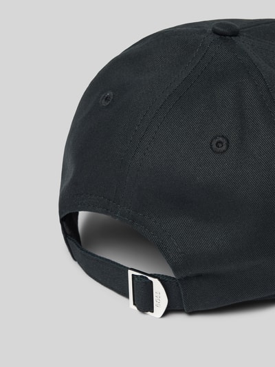 BOSS Basecap mit Label-Stitching Modell 'Zed' Black 3