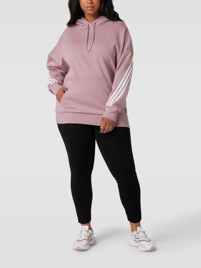 Adidas Sportswear Plus PLUS SIZE Hoodie mit Label-Patch Rosa 1