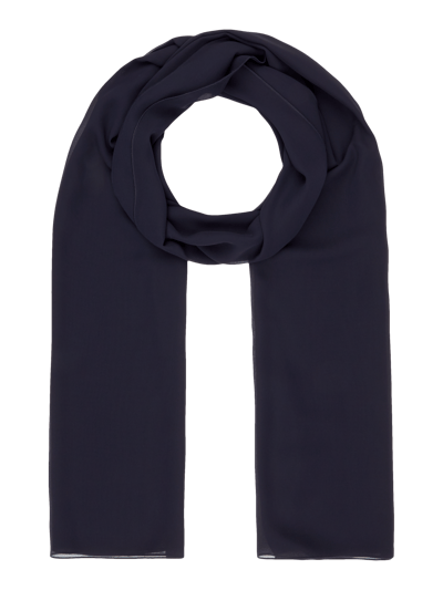 Christian Berg Cocktail Stola aus Chiffon Marine Melange 1