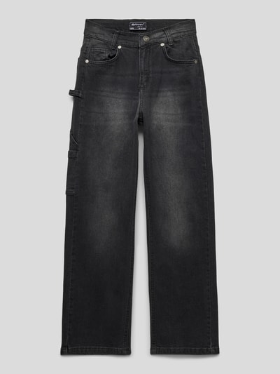 Blue Effect Jeans mit 5-Pocket-Design Schwarz 1