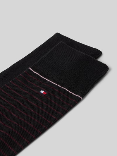 Tommy Hilfiger Sokken van katoenmix in een set van 2 paar Bordeaux - 2