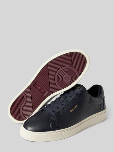 Gant Sneaker aus Leder mit Label-Details Marine 4