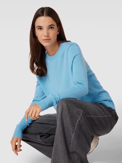 Jake*s Casual Gebreide pullover met ronde hals Bleu - 3