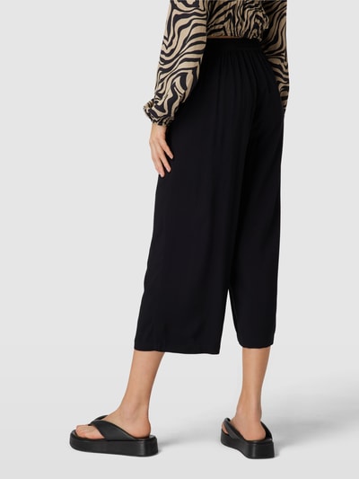 Only Stoffen broek met elastische band, model 'NOVA' Zwart - 5