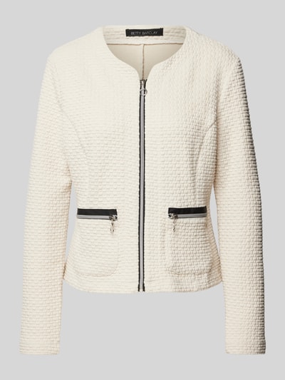 Betty Barclay Blazer met structuurmotief Beige - 2