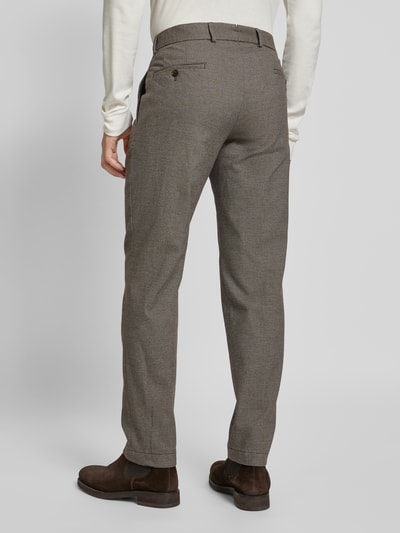 JOOP! Collection Slim fit broek met riem, model 'Hank' Beige - 5