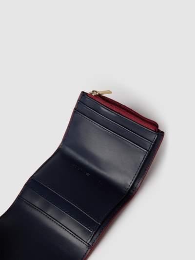 Tommy Hilfiger Portemonnaie mit Label-Detail Modell 'Life' Bordeaux 3