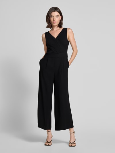 Vera Mont Jumpsuit in Wickel-Optik Black 4