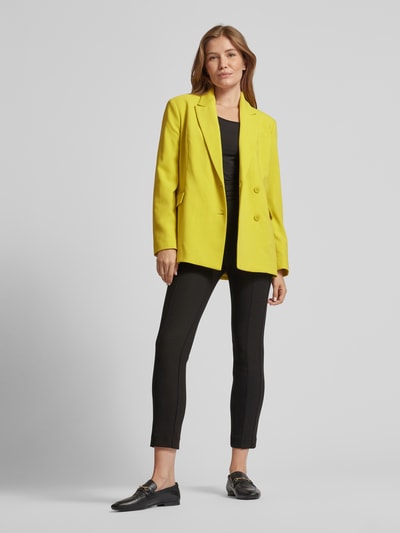 DKNY Longblazer mit Pattentaschen Neon Gruen 1