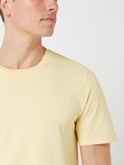 ARMEDANGELS T-Shirt aus Bio-Baumwolle Modell 'Jaames' Hellgelb 3
