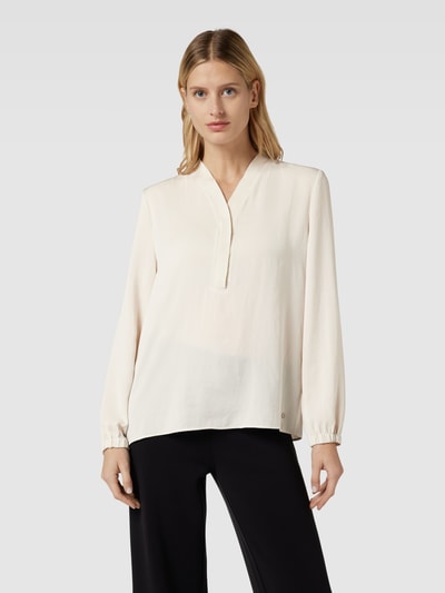 Marc Cain Blouse met V-hals Zand - 4