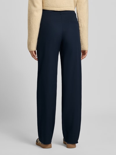 Marc O'Polo Wide Leg Culotte aus Baumwoll-Mix Marine 5