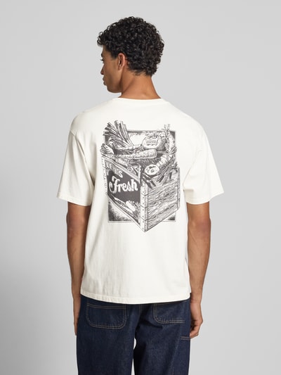 Levi's® T-Shirt mit Label-Print Offwhite 5