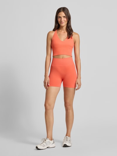 AIMN Radlerhose mit elastischem Bund Orange 1