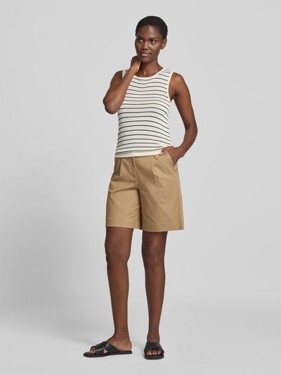 FREE/QUENT Bermudas mit Gesäßtaschen Modell 'HAYE' Beige 1