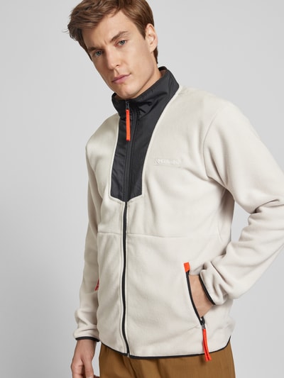 COLUMBIA Fleecejacke mit Label-Patch Modell 'SEQUOIA' Offwhite 3