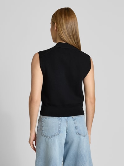 Polo Ralph Lauren Slim Fit Pullunder aus Baumwoll-Mix Black 5