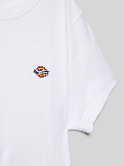 Dickies T-Shirt aus reiner Baumwolle Modell 'YOUTH MAPLETON' Weiss 2