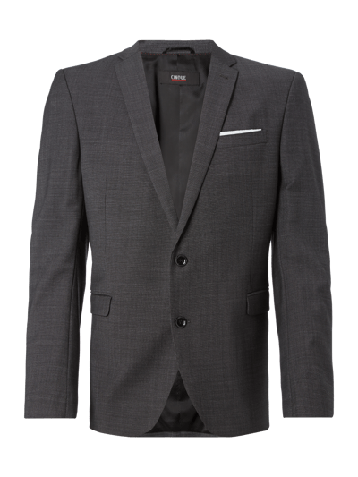 Cinque Slim Fit 2-Knopf-Sakko mit Stretch-Anteil Anthrazit 1