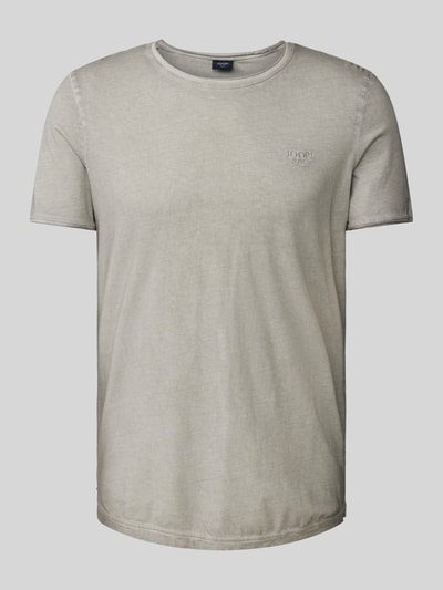 JOOP! Jeans T-shirt met ronde hals, model 'Clark' Zilver - 2