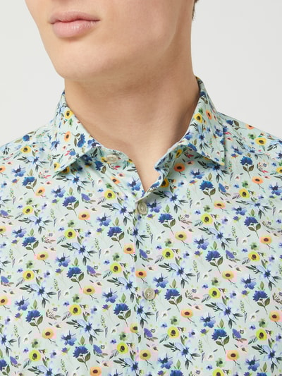 OLYMP Level Five Slim Fit Freizeithemd aus Baumwolle  Hellgrün 3
