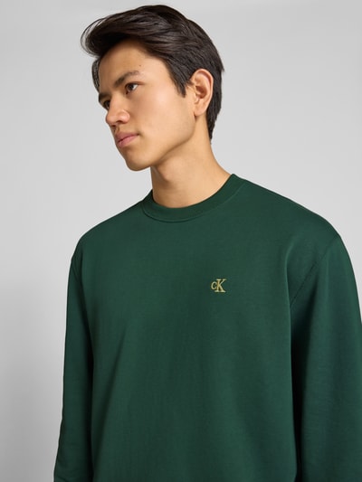 Calvin Klein Jeans Sweatshirt mit Label-Stitching Bottle 3