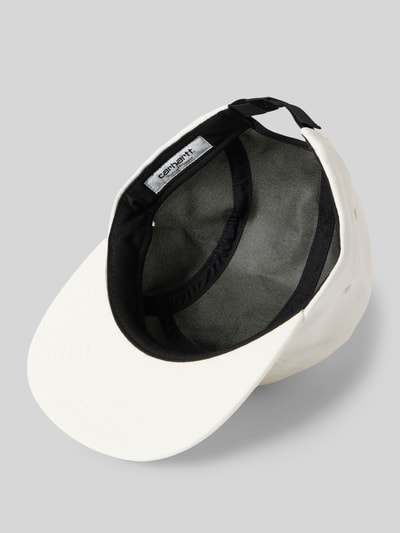 Carhartt Work In Progress Cap mit Label-Patch Modell 'Backley' Offwhite 2