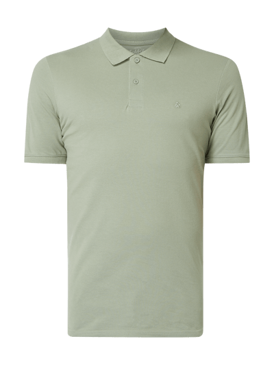 Jack & Jones Koszulka polo o kroju Slim Fit z piki Granatowy 2