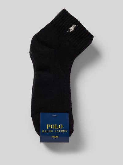 Polo Ralph Lauren Socken mit Label-Stitching im 3er-Pack Black 3