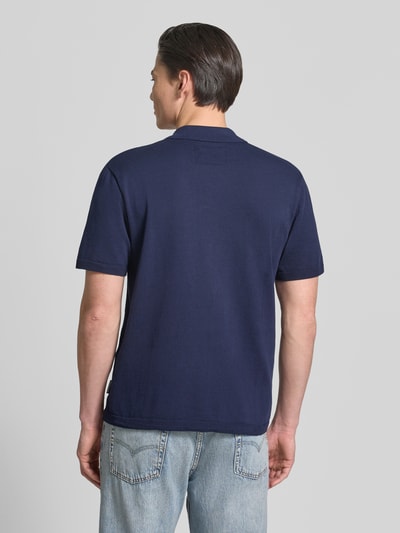 ARMEDANGELS Relaxed Fit Poloshirt aus reiner Baumwolle Marine 5