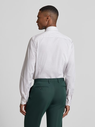 OLYMP Level 5 Slim Fit Businesshemd aus Baumwoll-Mix mit Kentkragen Sand 5