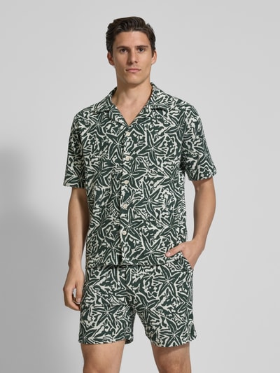 Shiwi Freizeithemd mit Knopfleiste Modell 'Ted' Dunkelgruen 4