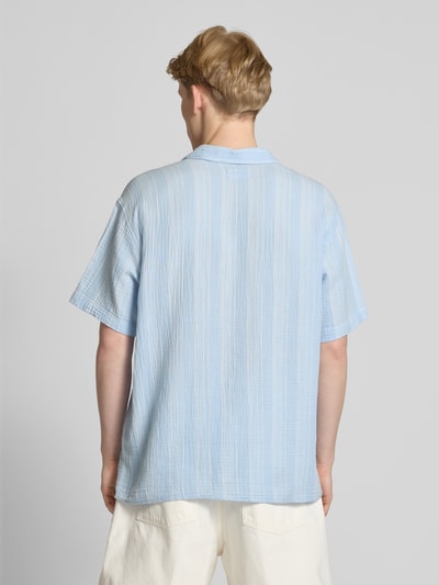 Jack & Jones Relaxed Fit Freizeithemd mit Umlegekragen Hellblau 5