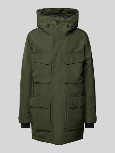 Didriksons Parka mit Pattentaschen Modell 'DREW' Oliv 2