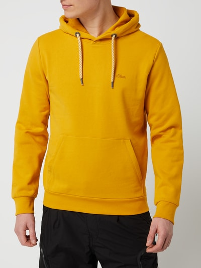 s.Oliver RED LABEL Hoodie met kangoeroezak Geel - 4