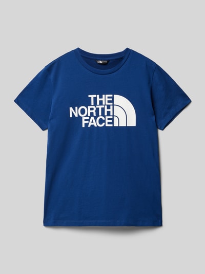 The North Face T-shirt z nadrukiem z logo Niebieski 1