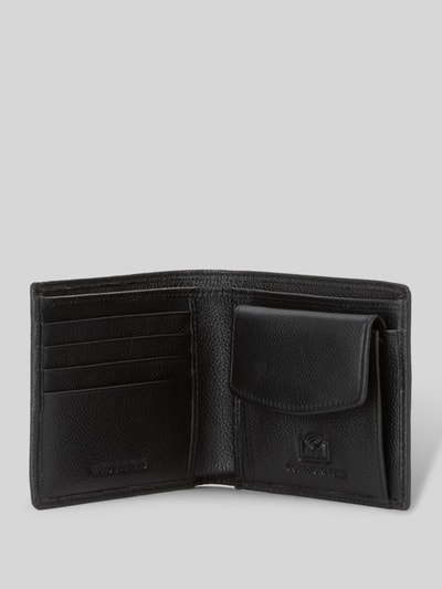 Valentino Bags Portemonnaie aus Rindnappaleder Black 3