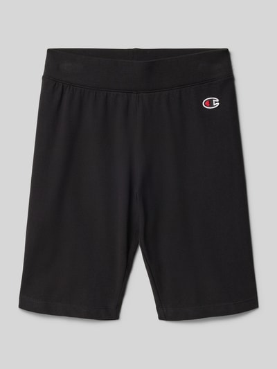 CHAMPION Sweatshorts mit Logo-Stitching Black 1