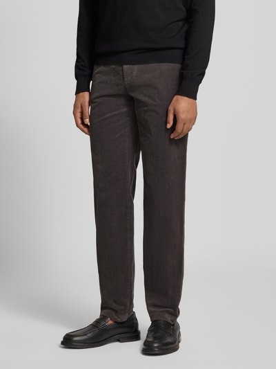 g1920 Corduroy broek met Franse steekzakken, model 'Tybalt' Middengrijs - 4