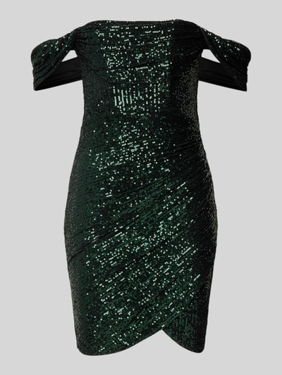 Lipsy Cocktailjurk in off shoulder-look Groen - 2