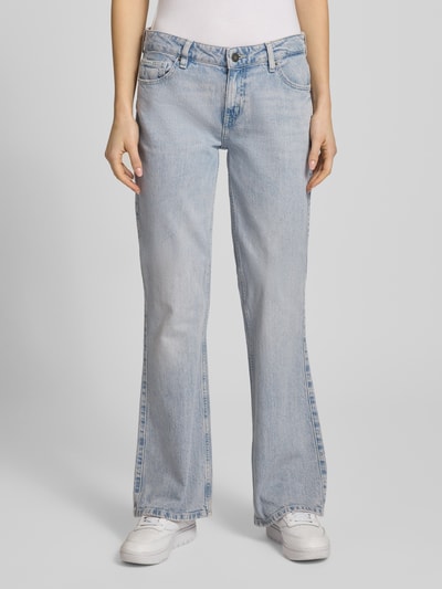 GUESS Jeans Bootcut Jeans im Used-Look Hellblau 4